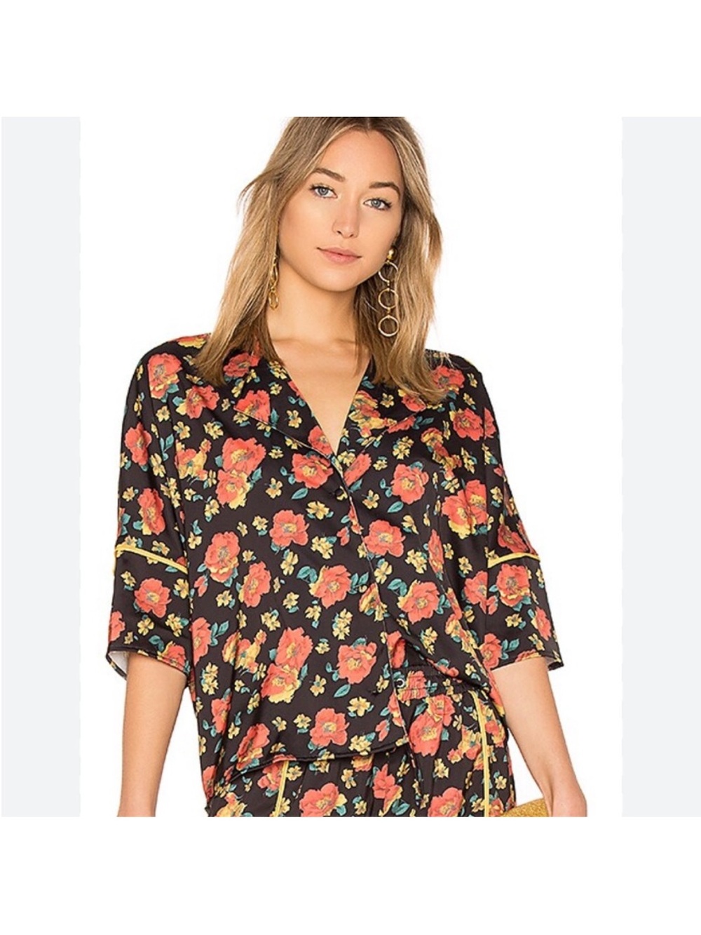 Revolve LPA Top 193 in Rose Garden SIZE XS
